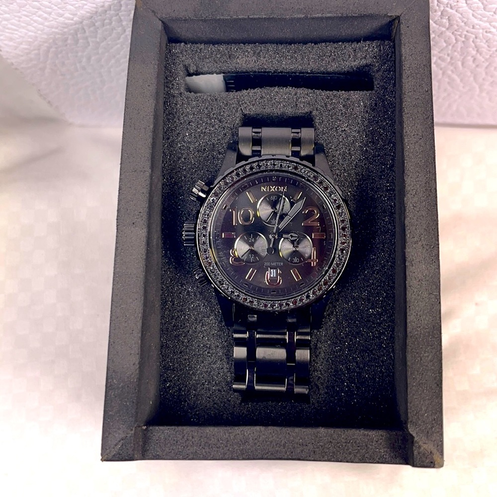 Women’s Black Nixon Watch